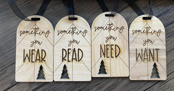 Set of 4 Gift Tags